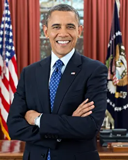 Lcgr1506 Prints: President Barack Obama's Official second term portrait