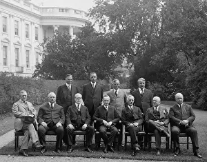 Calvin Prints: President Calvin Coolidge with his Cabinet