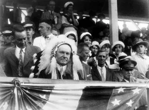 Images Dated 7th March 2007: President Calvin Coolidge, circa 1925. Courtesy: CSU Archives/Everett Collection