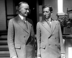 Calvin Prints: President Calvin Coolidge, Will Hays