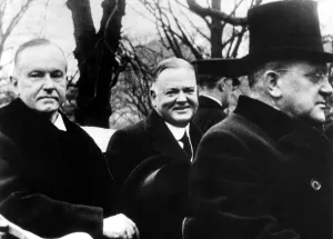 Calvin Prints: PRESIDENT CALVIN COOLIDGE, with Herbert Hoover