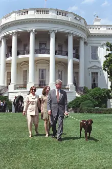 First Family Prints: President Bill Clinton, Hillary and Chelsea Clinton