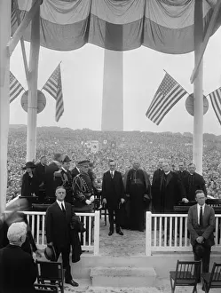 Calvin Prints: President Coolidge with Archbishop William O'Connell