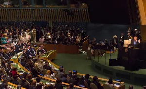 Populist Prints: President Donald Trump addresses the 72nd Session of the United Nations General Assembly