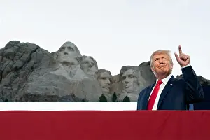 Independence Day Prints: President Donald Trump at Mount Rushmore, July 3, 2020