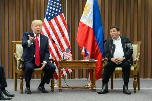 Populist Prints: President Donald Trump and Philippine President Rodrigo Duterte, Nov. 13, 2017