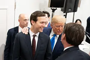Japan Prints: President Donald Trump with Senior Advisor and son-in-law Jared Kushner