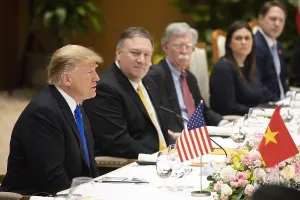 Cabinet Prints: President Donald Trumps trip to Vietnam for summit meeting with Korean Leader