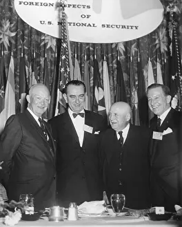 Lcgr1412 Prints: President Eisenhower at the Conference on Foreign Aspects of U