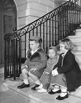Brother Prints: President Eisenhower's grandchildren at the White House