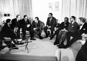 Csu 2012 10 Prints: President-elect Richard Nixon meets with Civil Rights leaders