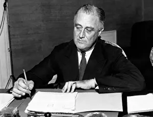 Roosevelt Prints: President Franklin D. Roosevelt (1882-1945)
