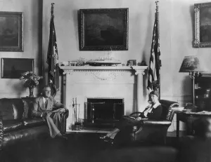 2013 Prints: President Franklin and Eleanor Roosevelt in the White House. 1933. (BSLOC_2013_5_192)
