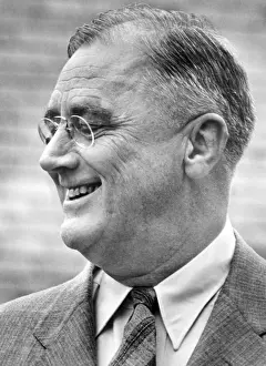 Profiles Prints: President Franklin Roosevelt in 1940. (CSU_ALPHA_125) CSU Archives/Everett Collection