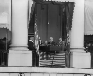 2013 Prints: President Franklin Roosevelt at his fourth Inauguration