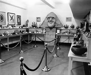 Gifts Prints: President Franklin Roosevelt's Oddities room of his new library on his Hyde Park Estate