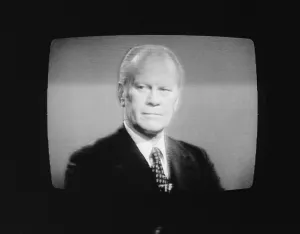 Tv Set Prints: President Gerald Ford (1913-2006), U