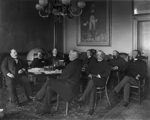 Conservative Prints: President Grover Cleveland and his cabinet