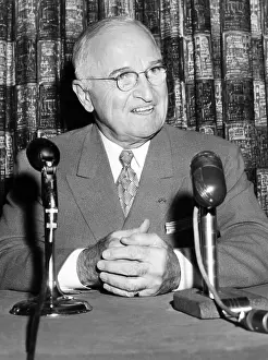 Former Presidents Prints: Former President Harry Truman in 1958
