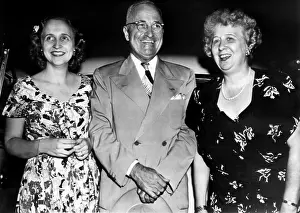 Truman Prints: President Harry Truman (center)