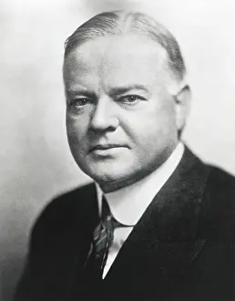 Engineers Prints: President Herbert Hoover, ca. 1929. (BSLOC_2015_16_45)