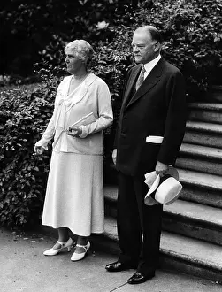 Garden Prints: President Herbert Hoover and first lady