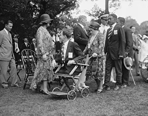Disabled Prints: President Herbert Hoover and the First Lady at a White House reception for Veterans