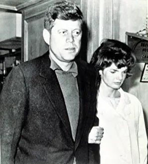Casual Prints: President and Jacqueline Kennedy, 1961.. Courtesy: CSU Archives / Everett Collection