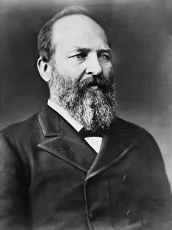 Garfield Prints: President James Garfield, 1881
