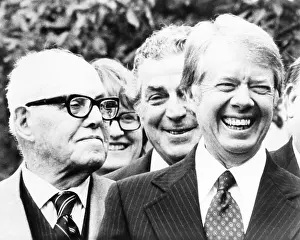 Unions Prints: President Jimmy Carter and AFL-CIO President George Meany