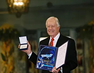 Awards Prints: Former President Jimmy Carter at Oslo City Hall