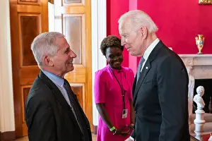 Democrats Prints: President Joe Biden and Chief Medical Adviser