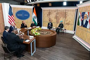 Speaking Prints: President Joe Biden hosts a virtual bilateral meeting with Prime Minister Narendra Modi of India