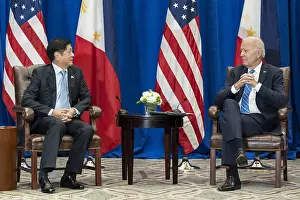 Ferdinand Prints: President Joe Biden meets with newly elected President Ferdinand Romualdez Marcos of the Philippines
