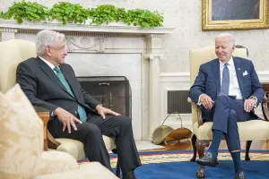 Bsloc 202209 Prints: President Joe Biden meets with President of Mexico Andrs Manuel Lpez in the Oval Office