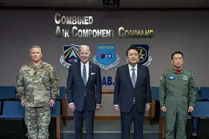 Air Force Prints: President Joe Biden meets with South Korean President Yoon Suk Yeol