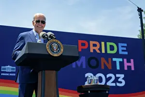 Sign Prints: President Joe Biden opens the largest Pride Month celebration in White House history