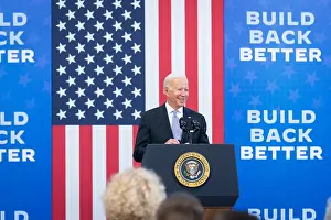 Government Spending Prints: President Joe Biden promotes his Build Back Better agenda