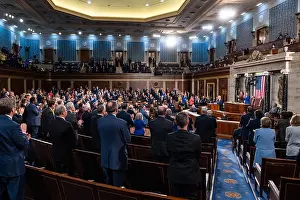 Applauding Prints: President Joe Biden received a standing ovation from Republicans and Democrats when he declared