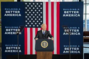 Legislation Prints: President Joe Biden speaks about the bipartisan $1