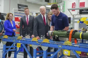 Observation Prints: President Joe Biden visits a Lockheed Martin plant in Troy