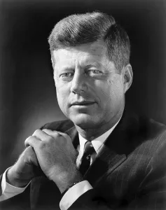 Images Dated 18th March 2009: President John F. Kennedy in a 1961 portrait