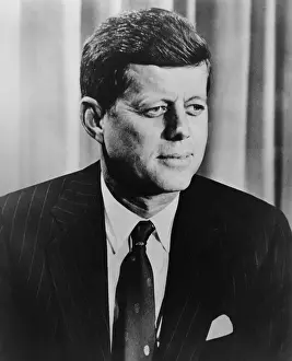 Half Prints: President John F. Kennedy, c. 1960-1963. (BSLOC_2017_2_195)