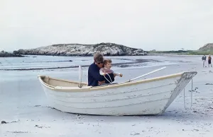 Fathers Prints: President John Kennedy and John Jr
