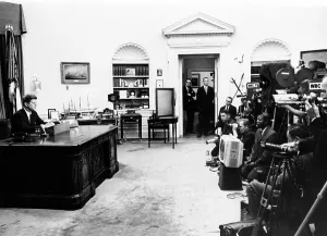 Televised Prints: President John Kennedy television address on Civil Rights
