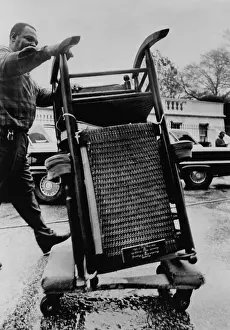 Assassination Prints: President Kennedy's rocking chair moved from the White House on Nov. 23, 1963
