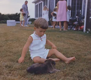 First Family Prints: President Kennedy's two year old son