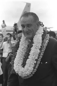 Hawaii Prints: President Lyndon Johnson in Hawaii