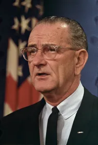 Facial Expression Prints: President Lyndon Johnson at the Honolulu Conference on the Vietnam War. Feb. 3, 1966