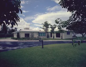 November Prints: President Nixon's home in Key Biscayne Florida. Ca. 1969-74